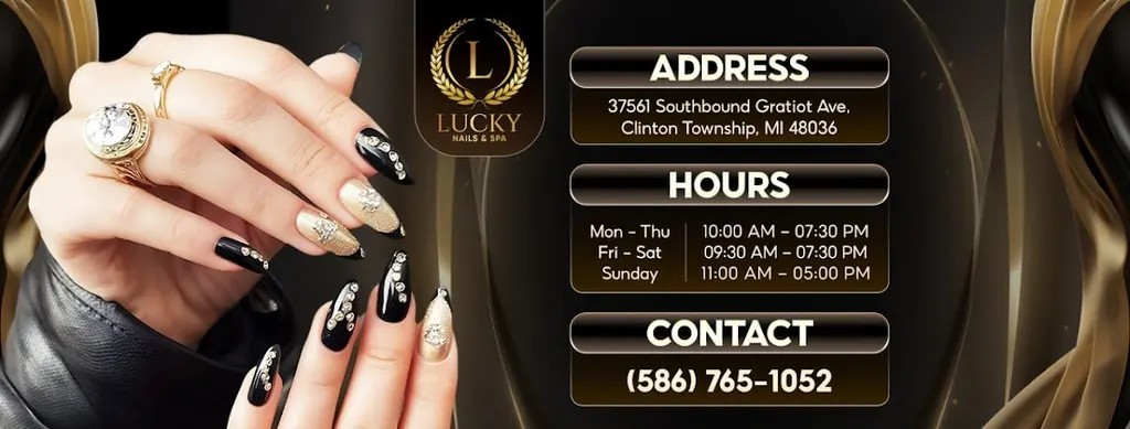 Lucky Nails & Spa — Nail salon in Clinton Township
